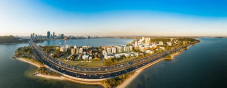 Aerial Image of SUNSET SOUTH PERTH