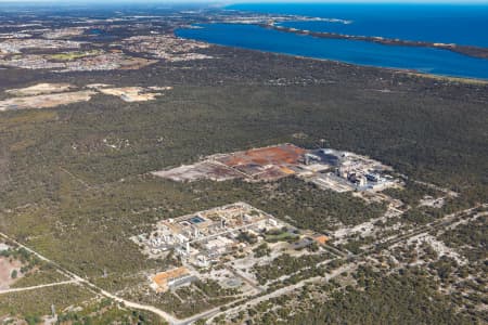 Aerial Image of WELLESLEY LOOKING TO BUNBURY