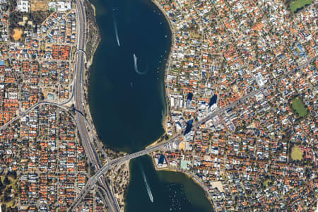 Aerial Image of CANNING BRIDGE BIRDS EYE VIEW