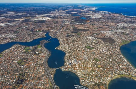 Aerial Image of CANNING BRIDGE