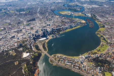 Aerial Image of SOUTH PERTH