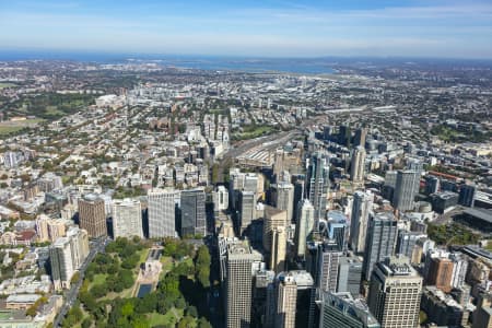 Aerial Image of SYDNEY CBD