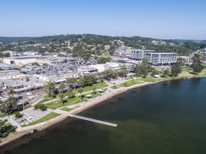 Aerial Image of WARNERS BAY