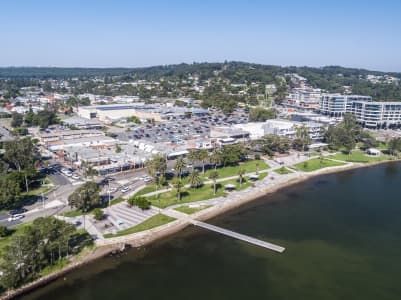 Aerial Image of WARNERS BAY