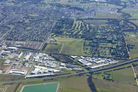 Aerial Image of PAKENHAM INDUSTRIAL