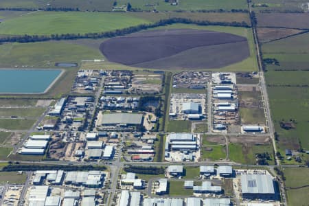 Aerial Image of PAKENHAM INDUSTRIAL