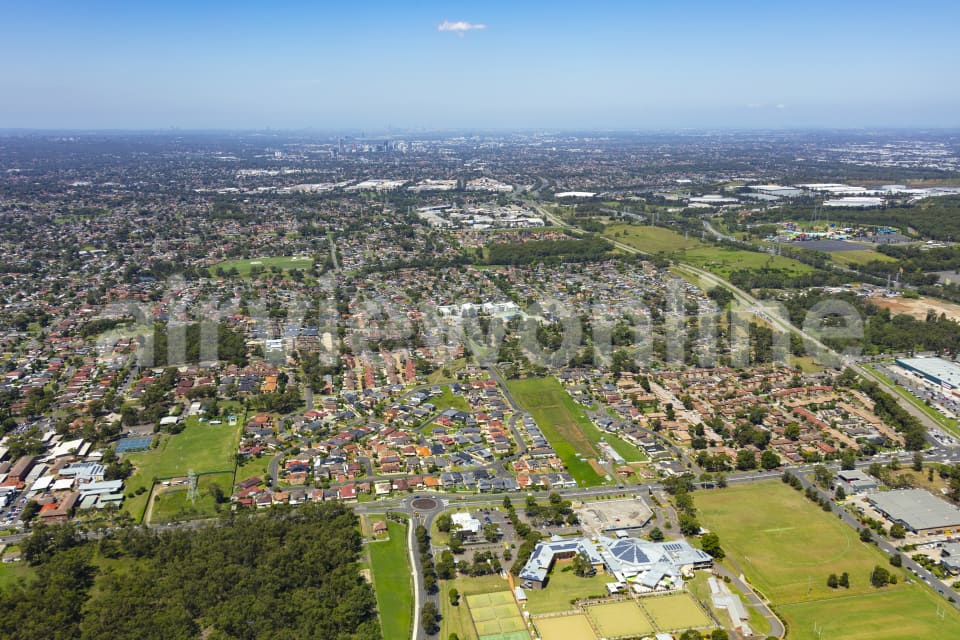 Aerial Image of Blacktown and Arndell Park