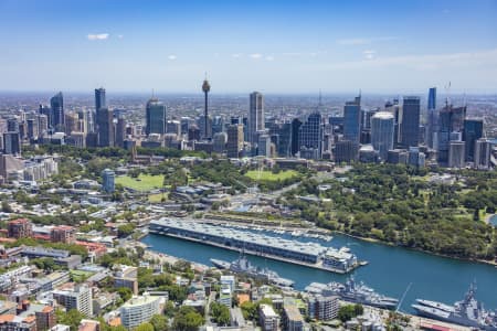 Aerial Image of WOOLLOOMOOLOO