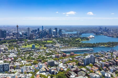 Aerial Image of WOOLLOOMOOLOO