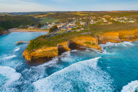 Aerial Image of CLIFFS AT PORT CAMPBELL