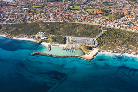 Aerial Image of OCEAN REEF BOAT HARBOUR