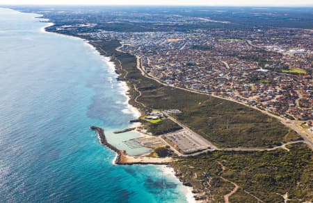 Aerial Image of OCEAN REEF BOAT HARBOUR