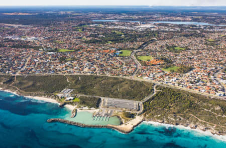 Aerial Image of OCEAN REEF BOAT HARBOUR