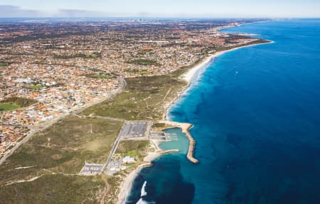 Aerial Image of OCEAN REEF BOAT HARBOUR