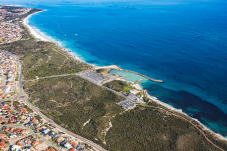 Aerial Image of OCEAN REEF BOAT HARBOUR