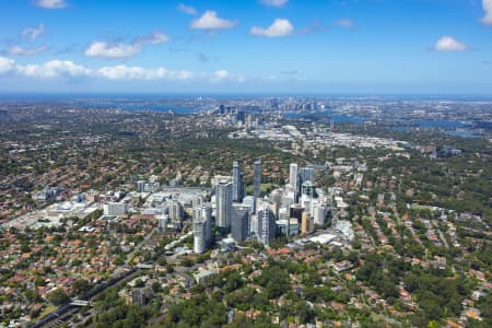 Aerial Image of CHATSWOOD CBD