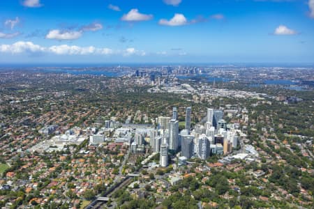 Aerial Image of CHATSWOOD CBD