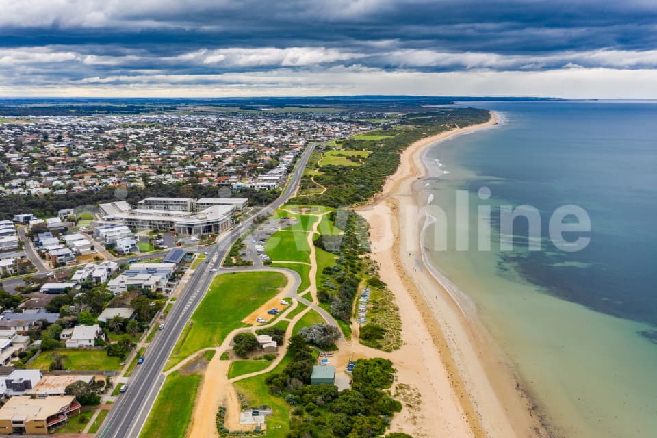 Aerial Image of Torquay Beach and Foreshore