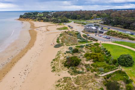 Aerial Image of TORQUAY BEACH AND FORESHORE