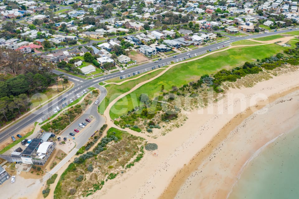 Aerial Image of Torquay Beach and Foreshore