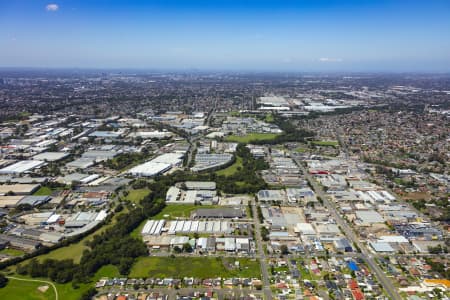 Aerial Image of SMITHFIELD INDUSTRIAL AREA