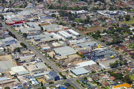 Aerial Image of SMITHFIELD INDUSTRIAL AREA