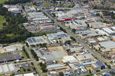 Aerial Image of SMITHFIELD INDUSTRIAL AREA