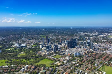 Aerial Image of PARRAMATTA