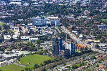 Aerial Image of WENTWORTHVILLE AND WESTMEAD