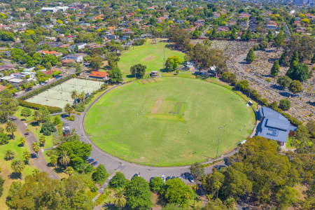 Aerial Image of VICTORIA PARK, KEW, MELBOURNE.