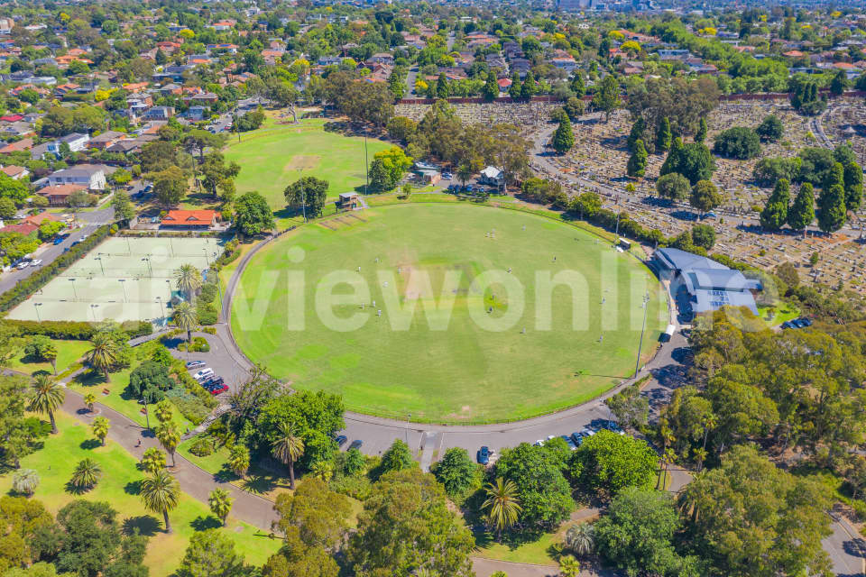 Aerial Image of Victoria Park, Kew, Melbourne