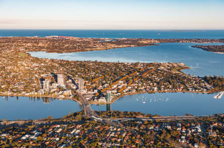 Aerial Image of CANNING BRIDGE SUNRISE