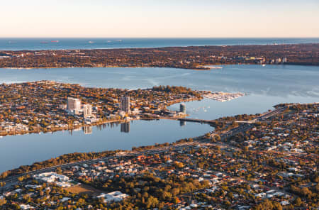 Aerial Image of SALTER POINT SUNRISE