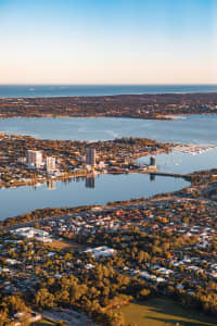 Aerial Image of SALTER POINT SUNRISE