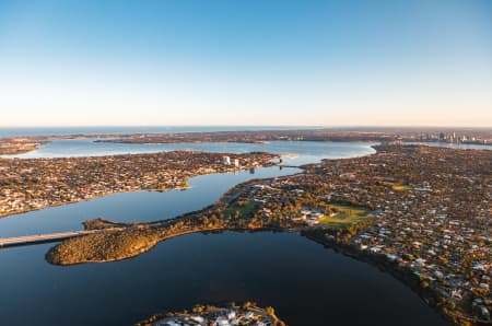 Aerial Image of PERTH SUNRISE