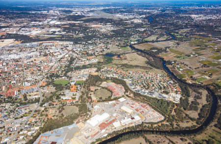 Aerial Image of MIDDLE SWAN