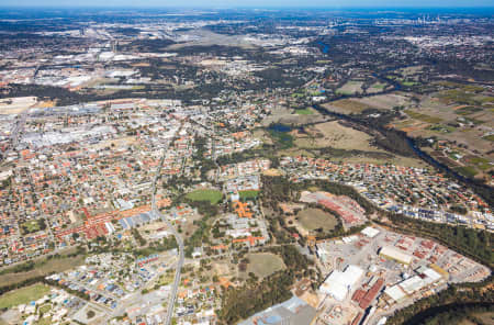 Aerial Image of MIDDLE SWAN