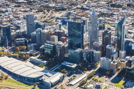 Aerial Image of PERTH CBD