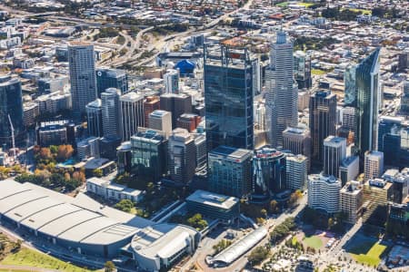 Aerial Image of PERTH CBD