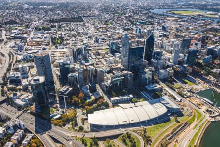 Aerial Image of PERTH CBD