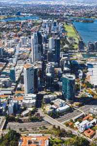 Aerial Image of PERTH CBD