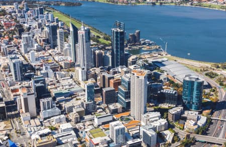 Aerial Image of PERTH CBD