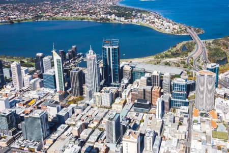 Aerial Image of PERTH CBD