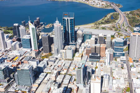 Aerial Image of PERTH CBD