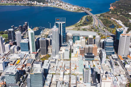 Aerial Image of PERTH CBD