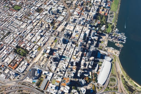 Aerial Image of PERTH CBD