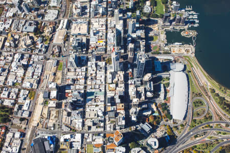 Aerial Image of PERTH CBD
