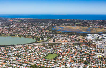 Aerial Image of MOUNT HAWTHORN
