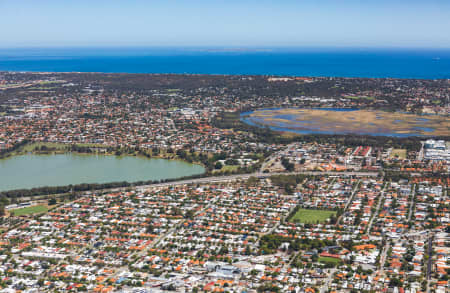 Aerial Image of MOUNT HAWTHORN