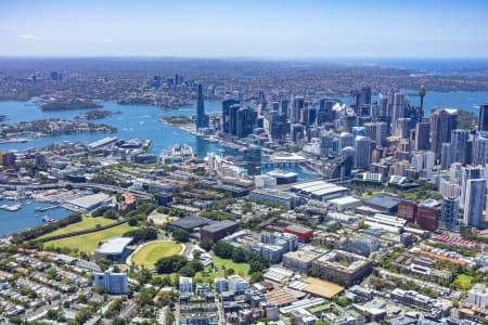 Aerial Image of GLEBE AND ULTIMO